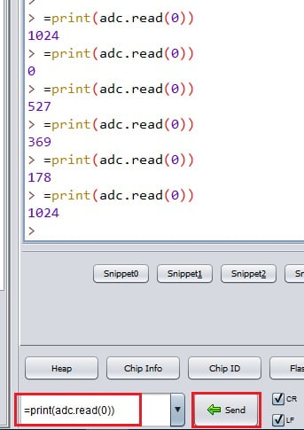 خواندن مقادیر آنالوگ ADC ESP8266 در Arduino IDE ،MicroPython و Lua node mcu